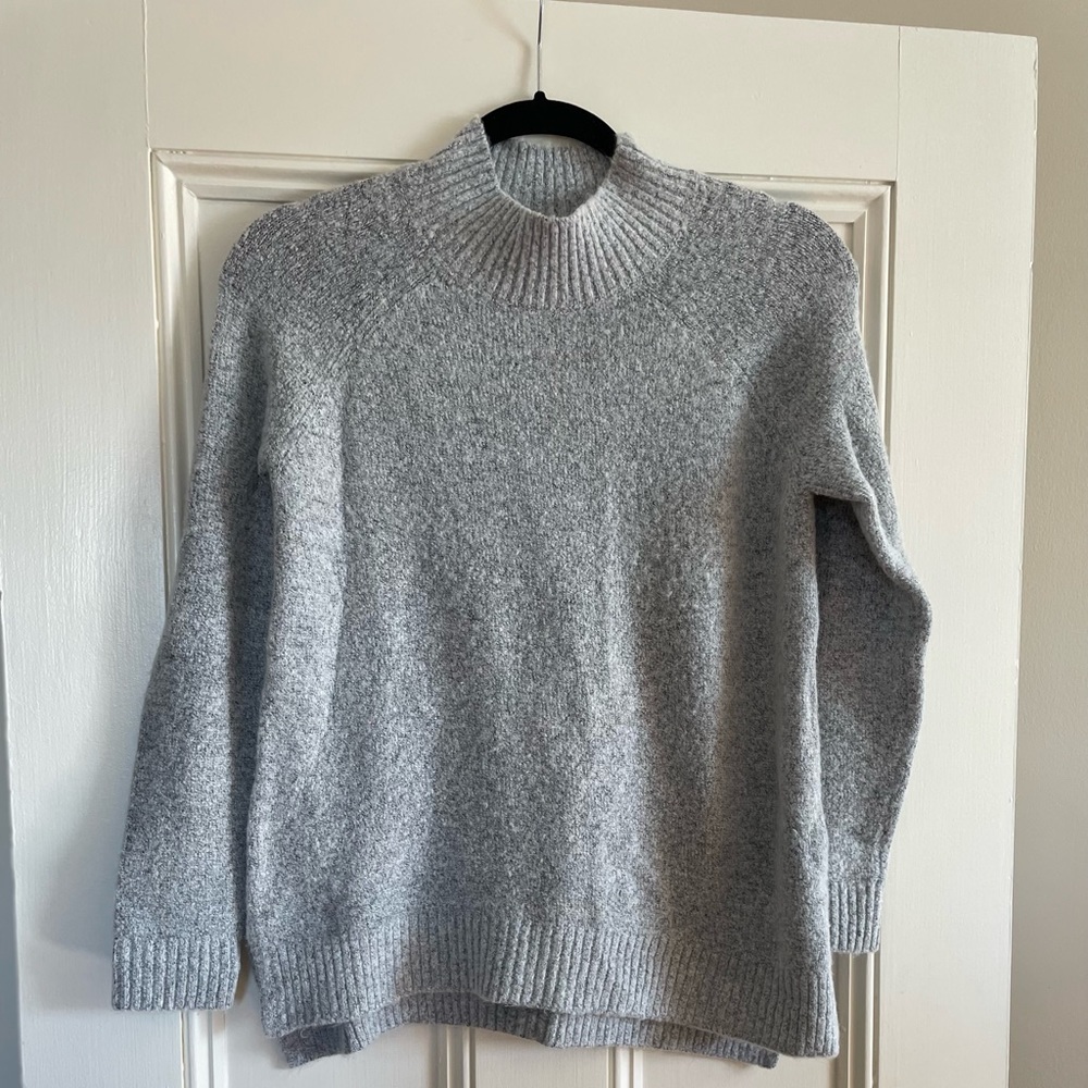 Gray sweater